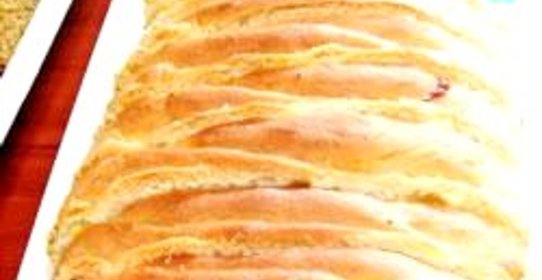 Хлеб для пикника с ветчиной и сыром