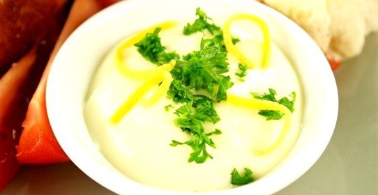 Лимонный майонез