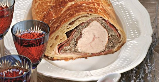 Рулет Веллингтон из индейки