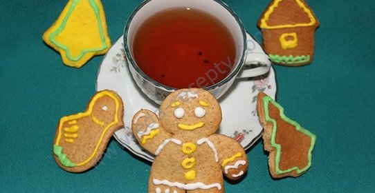 Печенье имбирные человечки