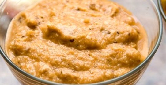 Баклажановая закусочная паста