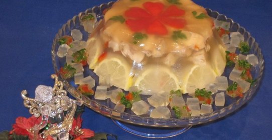 Заливное с рыбой