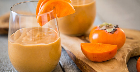 Смузи с хурмой и бананом