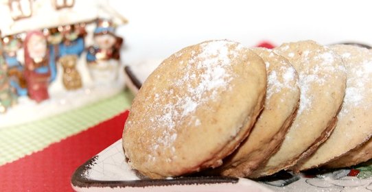 Яблочное печенье