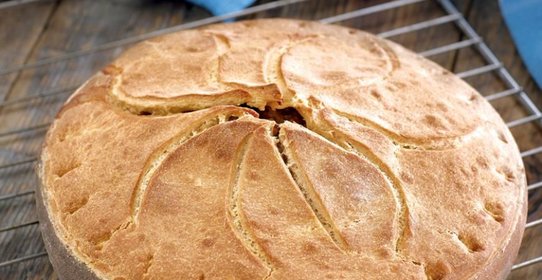 Пирог из куриных желудков