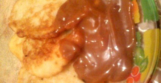 Хлебные оладьи