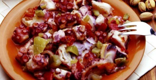 Осьминог в маринаде