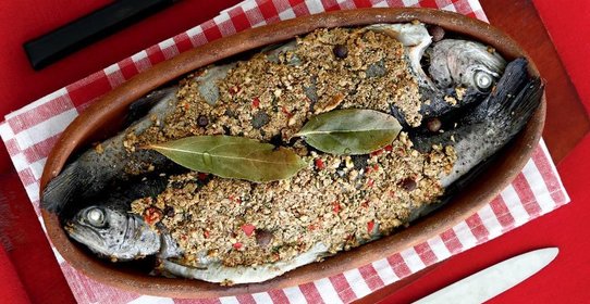 Рыба на кеци