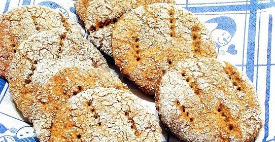 Лепешки из ржаной муки