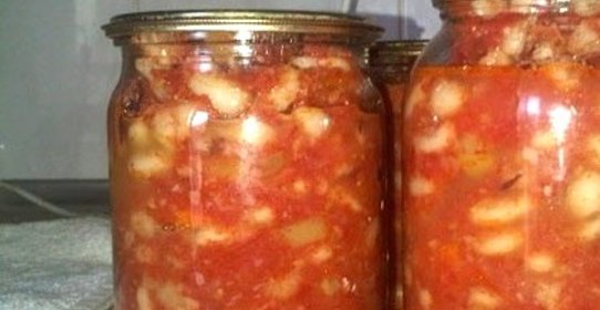 Маринованная фасоль на зиму