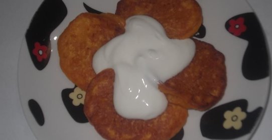 Тыквенные оладьи