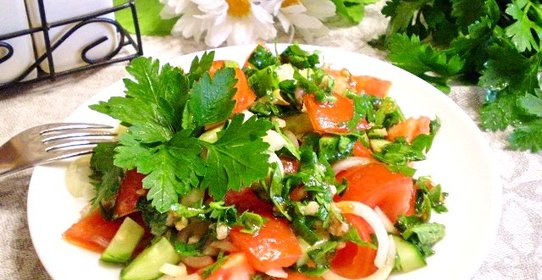 Салат к шашлыку