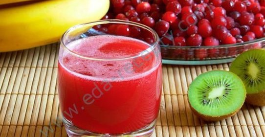 Морс из клюквы