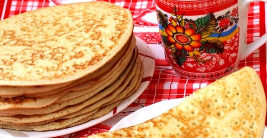 Блины на манке с дрожжами