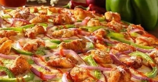 Лепешка из пшеничной муки с овощами