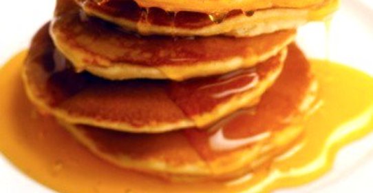 Кукурузные блины с фундуком