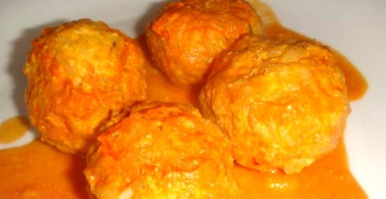 Мясные тефтели с подливкой