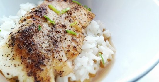 Рыба с рисом по-португальски