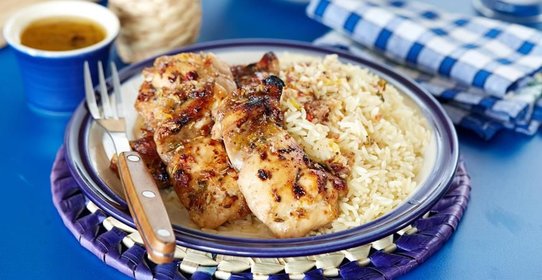 Хрустящая лимонная курица