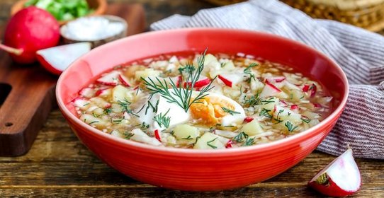 Похлебка из редиса и картофеля