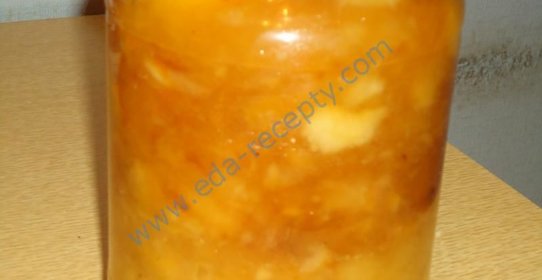 Варенье из яблок дольками