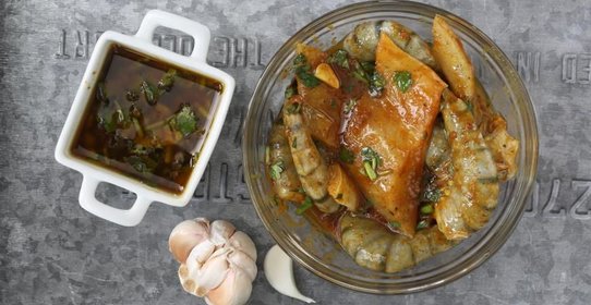 Марокканский маринад для говядины, баранины и морепродуктов