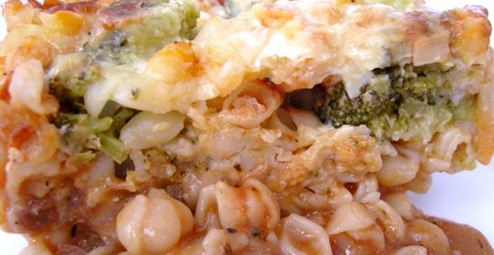 Лазанья из макарон