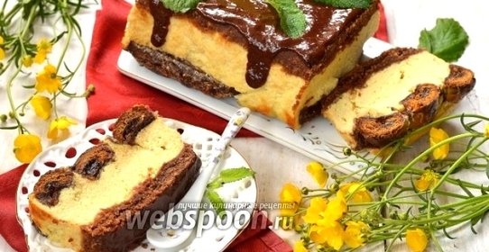 Банановый сырник с пряниками