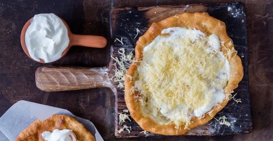 Лепешки лангош