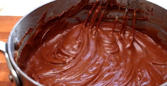 Шоколадно-масляный крем для тортов