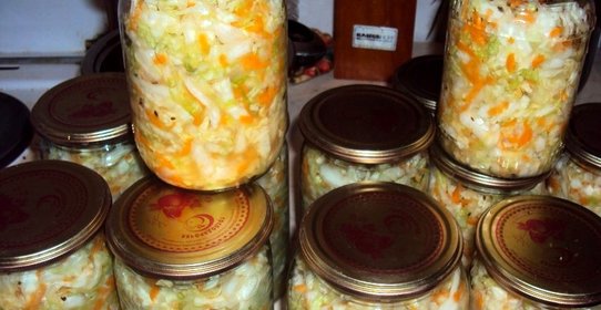 Капуста маринованная на зиму