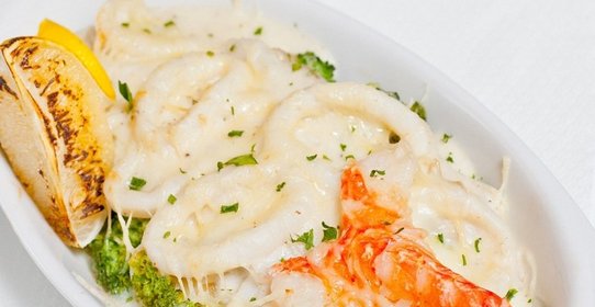 Кальмары в сметанном соусе