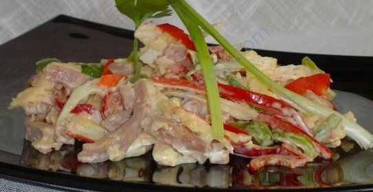 Салат Морской бриз