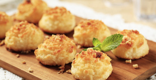 Кокосовое печенье