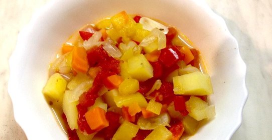 Овощное рагу в горшочке