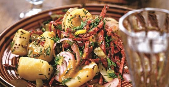 Немецкий картофельный салат