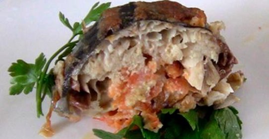 Фаршированная скумбрия