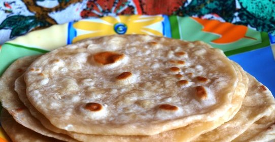 Чапати - простые индийские лепёшки