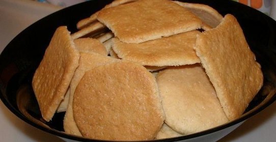 Постное печенье на рассоле