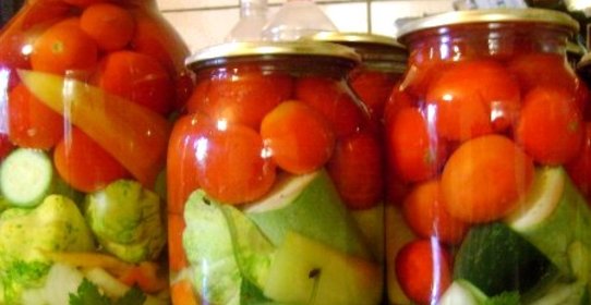 Патиссоны, маринованные на зиму