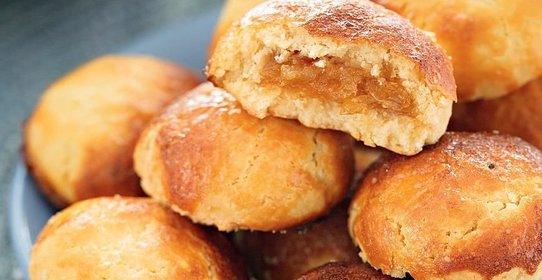 Печенье с ананасовым джемом