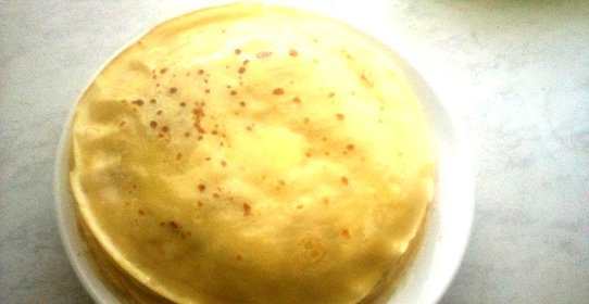 Блинчики на сыворотке