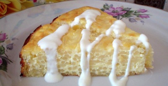 Творожная бабка