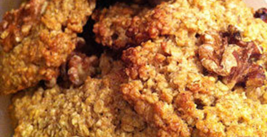 Быстрое овсяное печенье