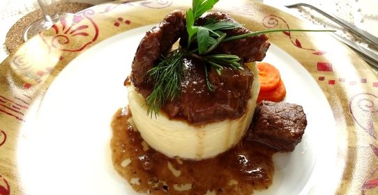 Сочная говядина на сковороде