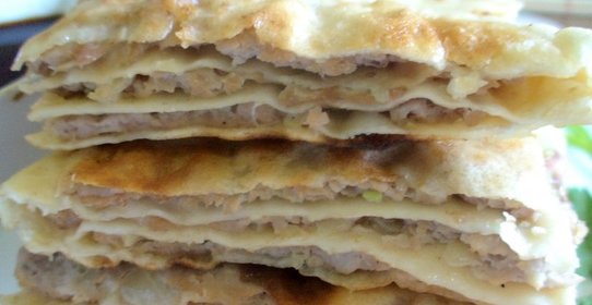 Китайские Лепешки со свининой «Жоубин»