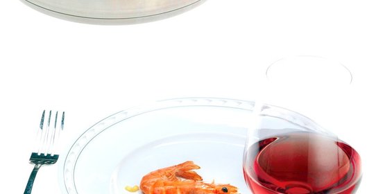 Паэлья с креветками и курицей