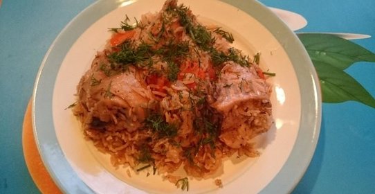 Курица с рисом от Алексея