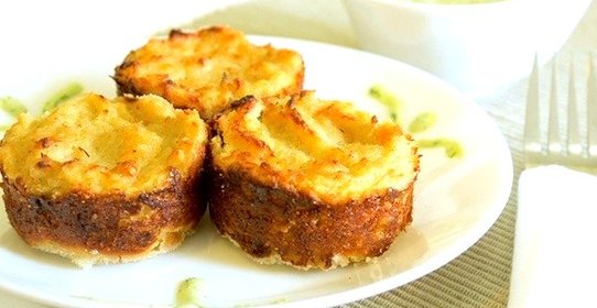 Картофельная бабка с куриной грудкой