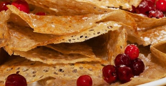 Постные гречневые блины